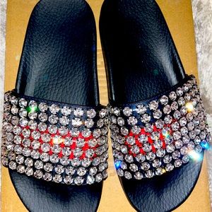 COPY - Authentic Gucci bling slides size 38 Women’s